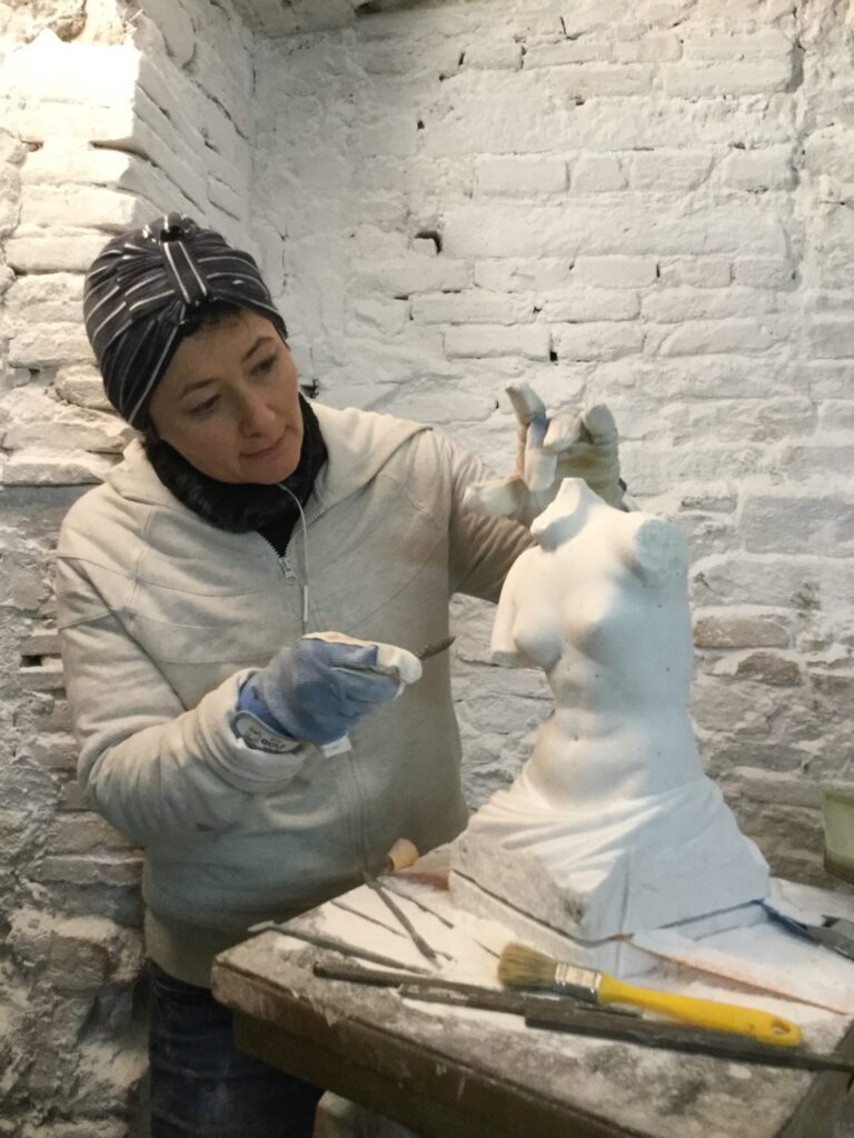Marble carving