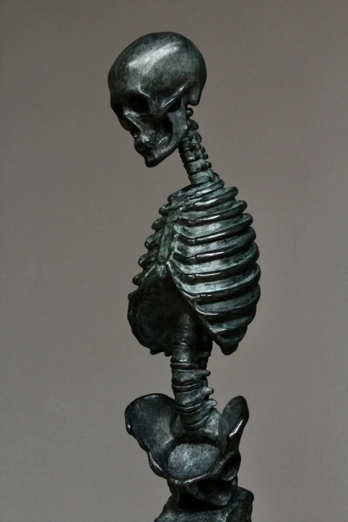 3 Masses Skeleton front view