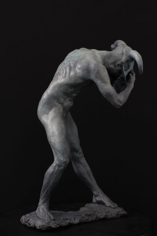 Bronze Figurative Sculpture 45cm Reduction